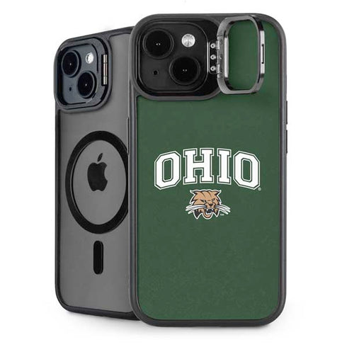 Ohio University Ohio Bobcats iPhone 15 Kickstand Case